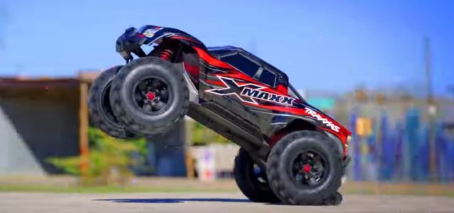 traxxas x maxx auto flip