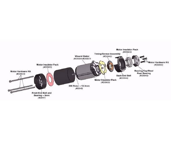 Novak Ballistic 550 Brushless Motors and Wound Stators - RC Car Action