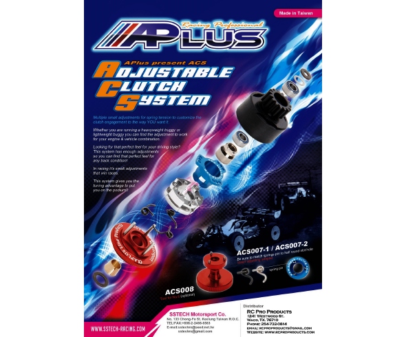 RC Pro Products A Plus Adjustable Clutch System