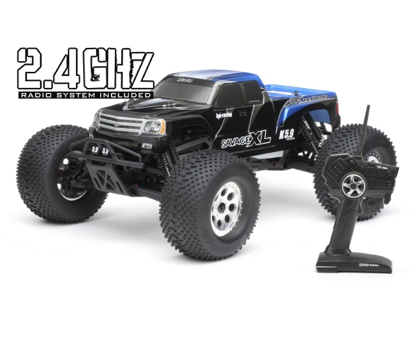 HPI Savage XL 5.9 and Savage Flux HP now come with 2.4ghz radio