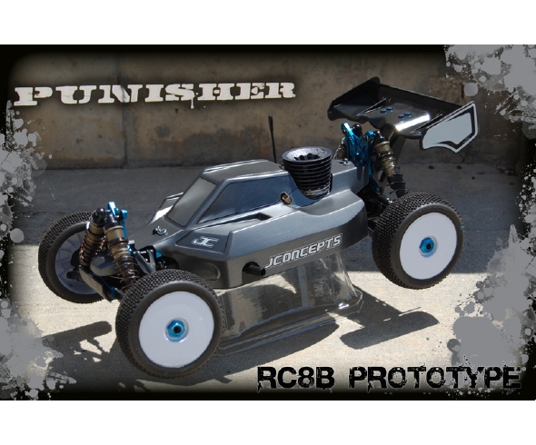 JConcepts Punisher Prototype Body for the RC8B