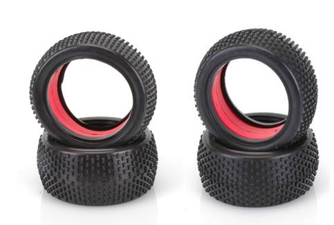 Core-RC Multi Bow Tires and Red Molded Inserts