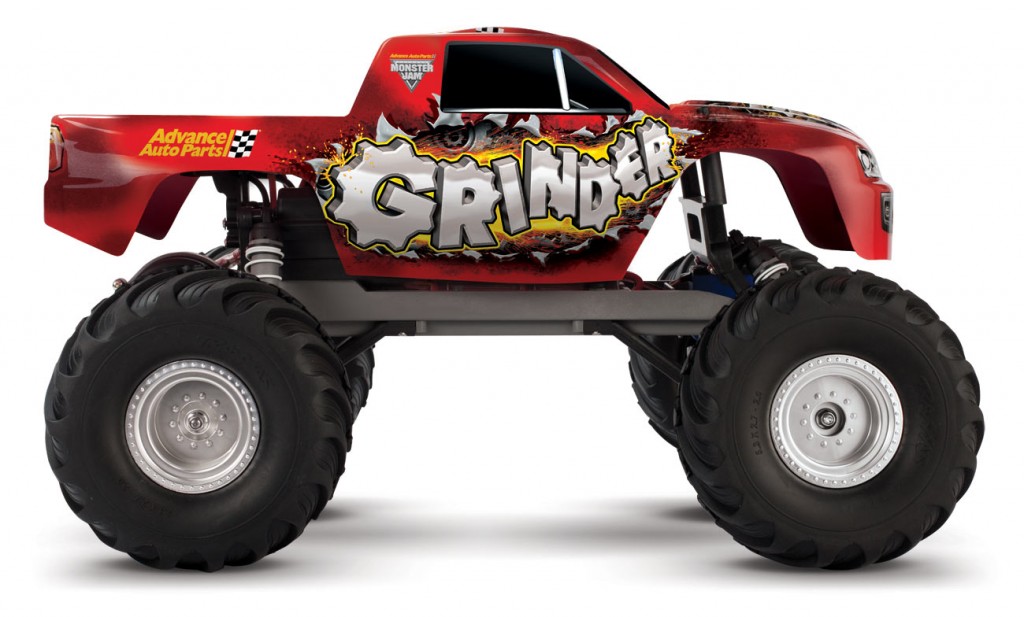 Traxxas Grave Digger and Grinder Stampede Monster Trucks - RC Car Action