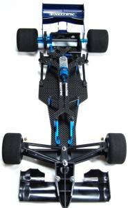 Exotek Racing Tamiya F103 Conversion Kit, rc car action, radio control, rcca, photo 2, front, black