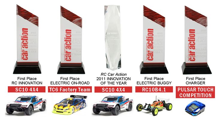 Team Associated Wins Big At The 2011 RC Car Action Readers’ Choice Awards