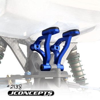 JConcepts Gear: B44.1 Low Profile Aluminum Wing Mounts, Weight Sets, Yellow Hazard SC Wheels, And Replacement Glue Tips