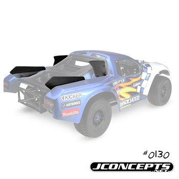 JConcepts Champion Name And Number Plate Winglets For The Hi-Flow SCT Body