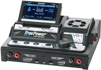 TrakPower VR-1 Dual Racing Charger And DPS 12V 25A Racing Power Supply