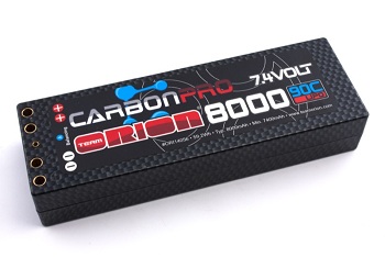 Orion Double Connector Hardcase LiPo Battery