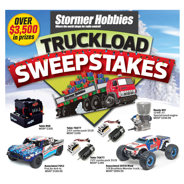 Over $3,500 in Prizes — Enter The Stormer Truckload Sweepstakes Now!