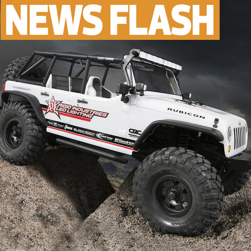 New & Hot: Axial’s Casey-Currie-inspired SCX10 Jeep Wrangler Unlimited C/R Edition