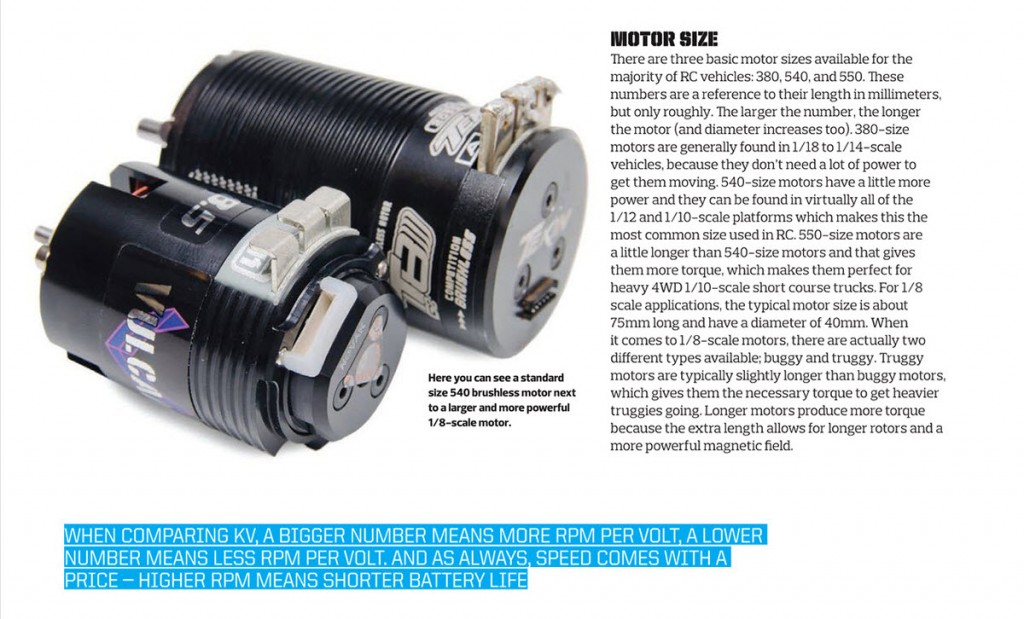 biggest rc brushless motor