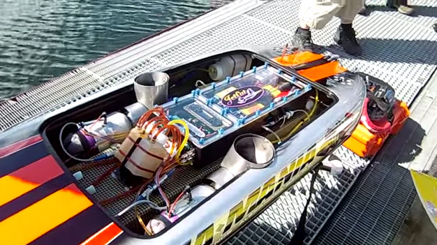 nitro powered rc boats