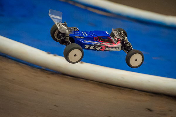 Ryan Maifield drove his TLR 22 2.0 from its TQ spot all the way to the winners circle with effortless lines.