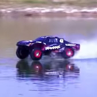 rc cars that can go on water