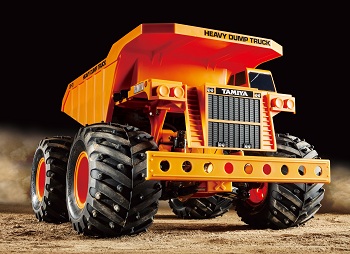 Tamiya’s Heavy Dump Truck is Construction Equipment You Get to Construct