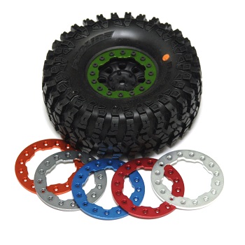 ST Racing Concepts Vaterra Ascender Diff Cover And Pro-Line Beadlock Rings