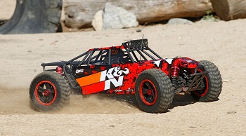 More K&N Action With Losi Desert Buggy XL [VIDEO]