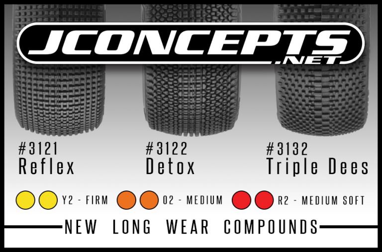 JConcepts 1/8 Tires In New Long Wear Compounds RC Car Action