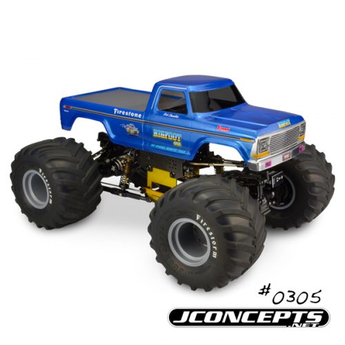 JConcepts 1979 Ford F-250 Monster Truck Body - RC Car Action