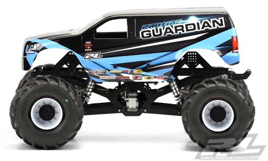 Pro-Line Guardian Clear Body For Solid Axle Monster Trucks (3)