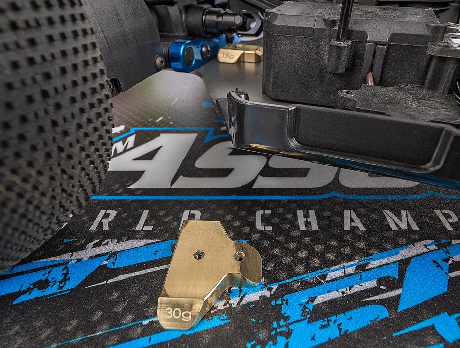 Factory Team Chassis Weights For The RC8B3.1 And B3.1e (1)