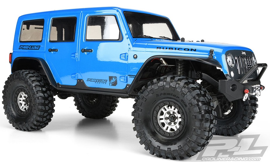Pro Line Jeep Wrangler Unlimited Rubicon Trx 4 Body Rc Car Action