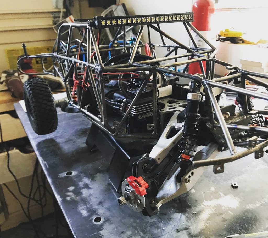 rc trophy truck roll cage