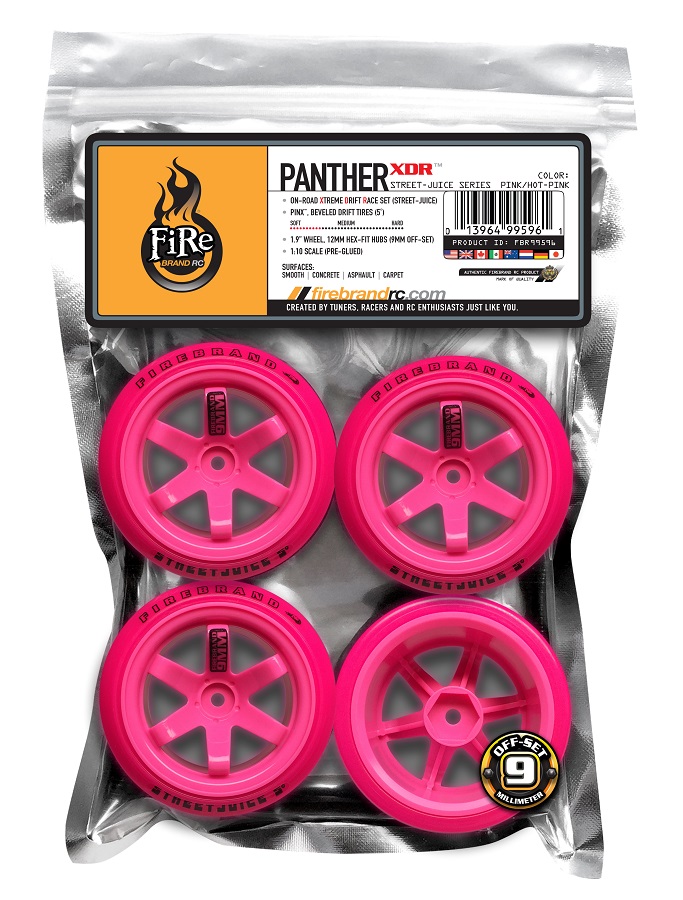 pink rc wheels