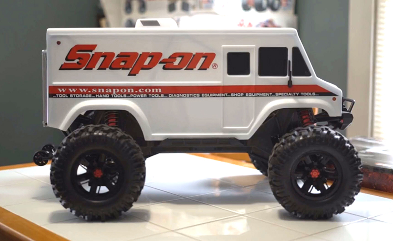 snap on rc truck