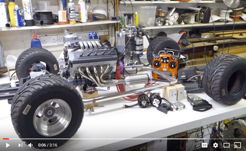 RC Car Action - RC Cars & Trucks | This 1/3 scale 125cc V10 Buggy is CRAZY [VIDEO]