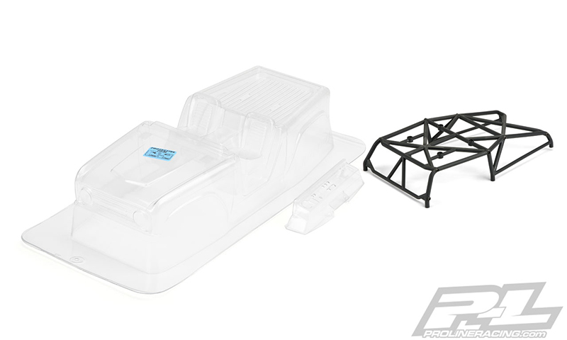 Pro-Line 1966 Ford Bronco Clear Body With Ridge-Line Trail Cage