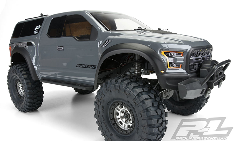 Pro-Line 2017 Ford F-150 Raptor Clear Body For The Traxxas TRX-4