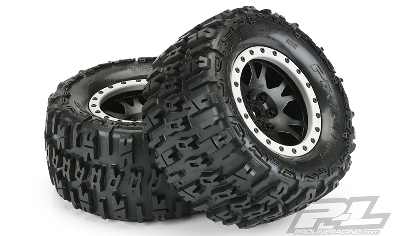 Pro-Line Mounted Trencher 4.3 Pro-Loc All Terrain Tires