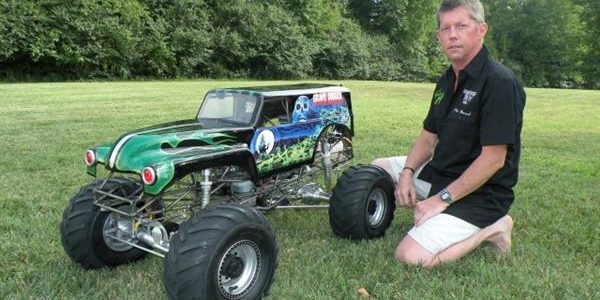 large grave digger remote control truck