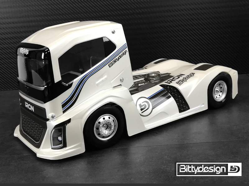 Bittydesign IRON 1/10 Truck 190mm Clear Body