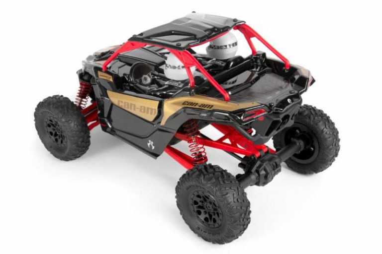 Axial Yeti Jr. Can-Am Maverick X3 1/18 Electric 4WD RTR [VIDEO] - RC ...