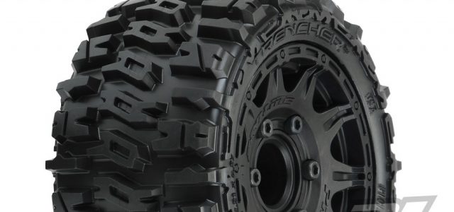 Pro-Line Trencher LP 2.8″ All Terrain Tires Mounted On Raid Wheels