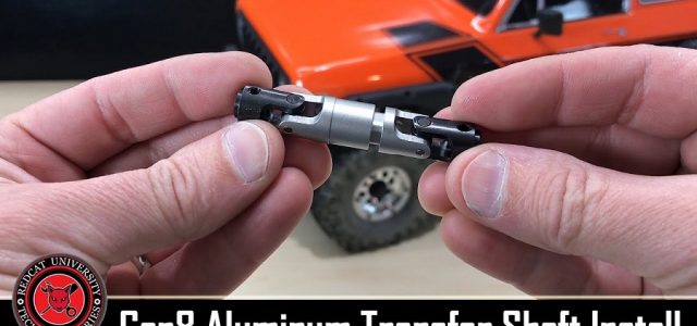 RCU How To: Redcat Racing Gen8 Scout Aluminum Transfer Case Drive Shaft Install [VIDEO]