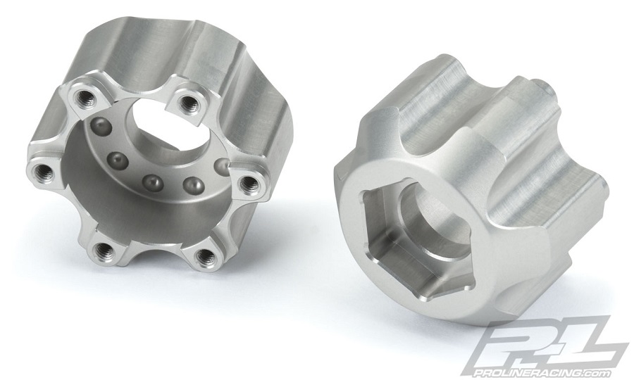 Pro-Line 6x30 to 17mm Aluminum Hex Adapters