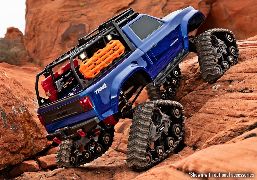 Traxxas / TRX-4 with Deep-Terrain Traxx: 4WD Electric Truck with