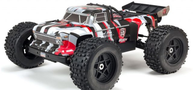 ARRMA 1/8 OUTCAST 6S BLX 4WD Brushless Stunt Truck RTR 10th Anniversary Limited Edition [VIDEO]