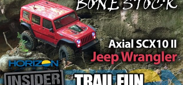 Horizon Insider Trail Fun: Axial SCX10 II Jeep Wrangler Unlimited [VIDEO]