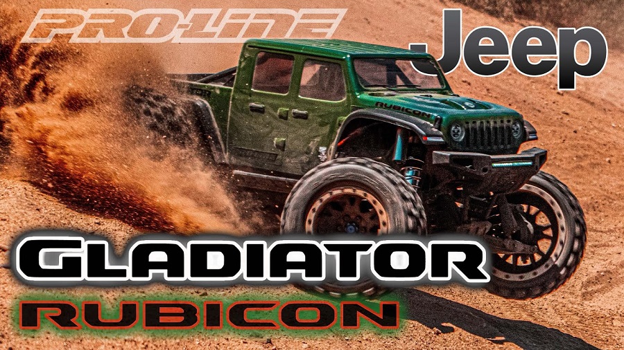 Pro-Line Jeep Gladiator Rubicon Clear Body For Traxxas X-MAXX