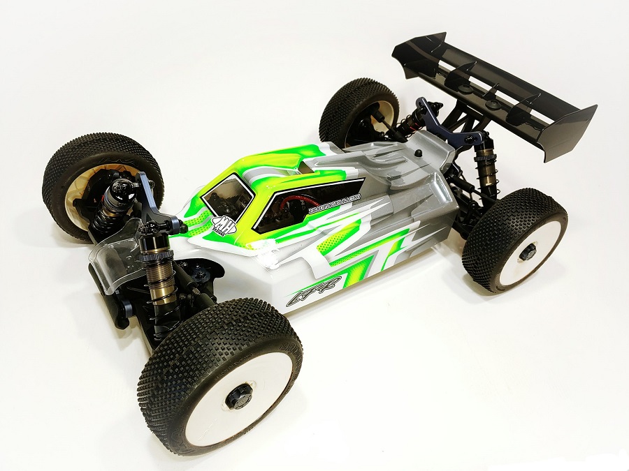 Leadfinger Racing A2.1 Tactic Clear Body & Front Wing For The Tekno EB48 2.0