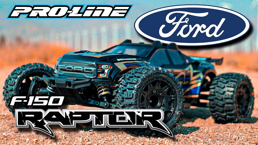 Pro-Line Ford F-150 Raptor Clear Body For The Traxxas Rustler 4x4