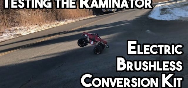 Testing The Brushless Conversion Kit For The Primal RC Raminator Monster Truck [VIDEO]