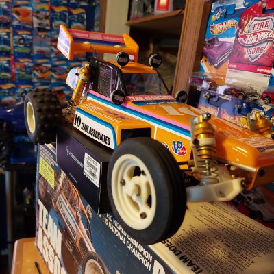 33 Year Old RC Car On The Work Bench - RC10 Vintage Original 