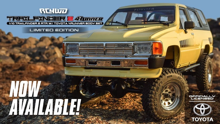 RC4WD Trail Finder 2 RTR With 1985 Toyota 4Runner Body Set
