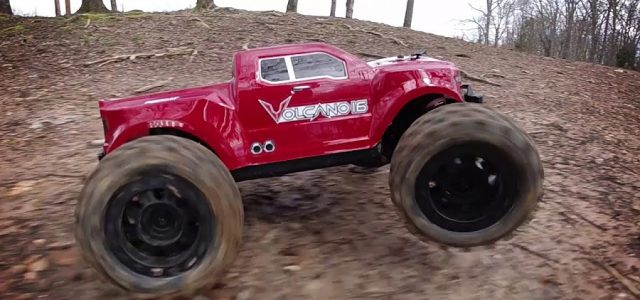 Redcat Volcano-16 Monster Truck in Action [VIDEO]